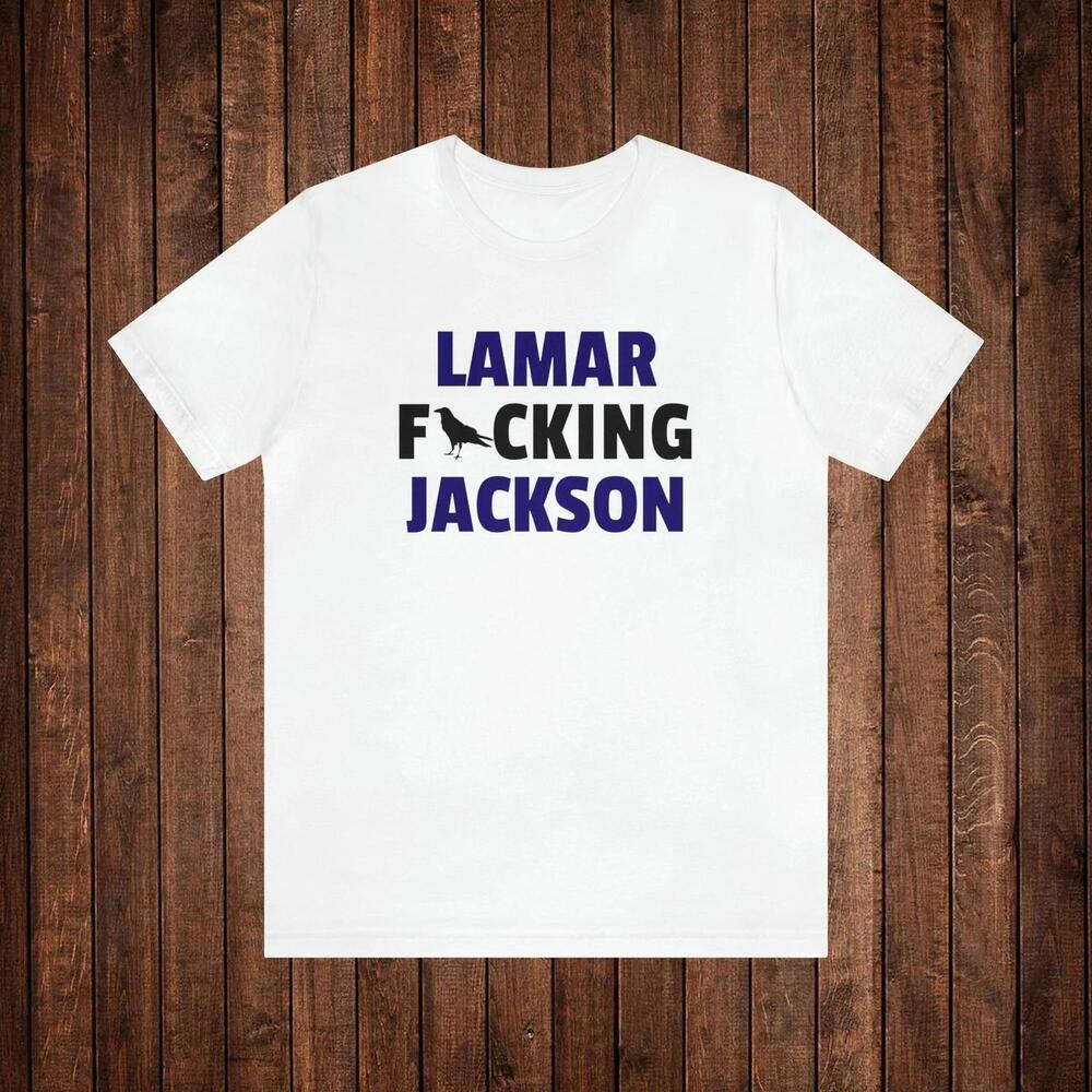 Lamar Jackson Shirt, Ravens T Shirt, Baltimore Shirt, Gift For Ravens Fans